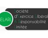 Logo SELARL : Société d'Exercice Libéral à Responsabilité Limitée.