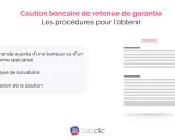 Caution solidaire bancaire : demande, analyse de solvabilité, émission. Procédures pour obtenir une caution bancaire de retenue de garantie.