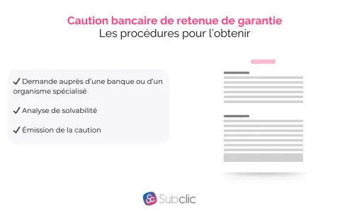 Caution solidaire bancaire : demande, analyse de solvabilité, émission. Procédures pour obtenir une caution bancaire de retenue de garantie.