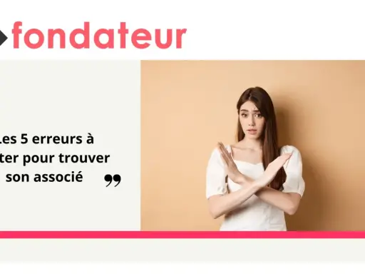 Une jeune femme fait un geste de refus, illustrant les erreurs à éviter pour trouver son associé.