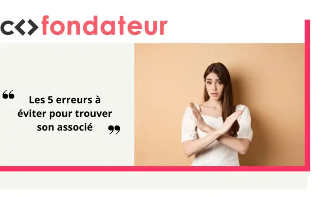 Une jeune femme fait un geste de refus, illustrant les erreurs à éviter pour trouver son associé.