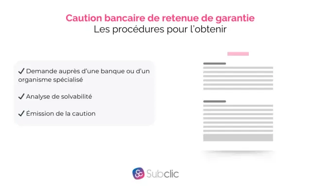Caution solidaire bancaire : demande, analyse de solvabilité, émission. Procédures pour obtenir une caution bancaire de retenue de garantie.